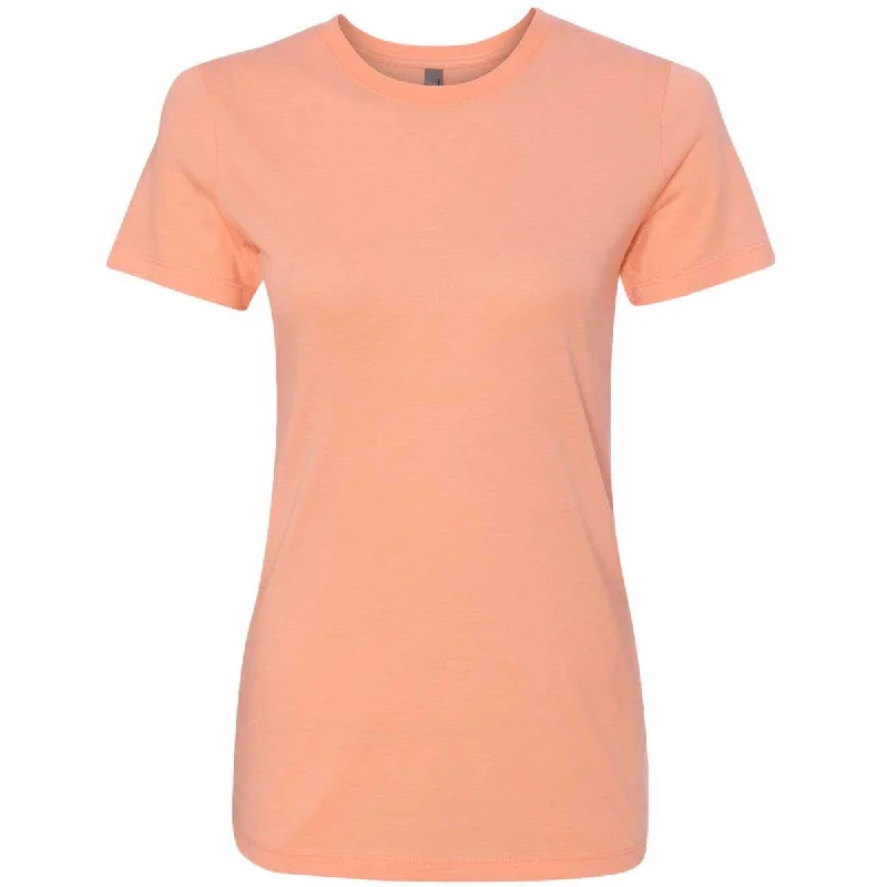 Next Level Women's Vintage Light Orange Triblend Crew