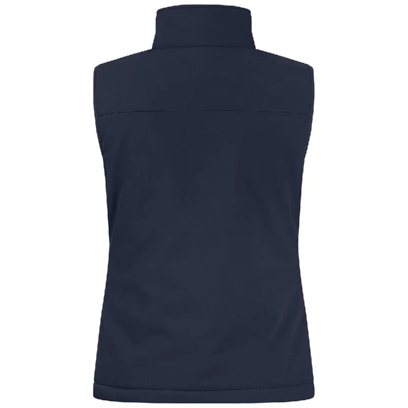 Clique Women's Dark Navy Equinox Insulated Softshell Vest