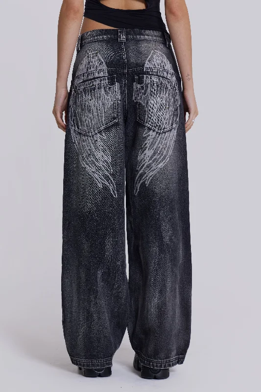 Black Ethereal Colossus Jeans