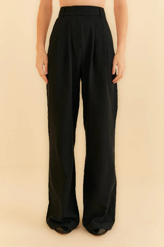 Black Low Waisted Pants