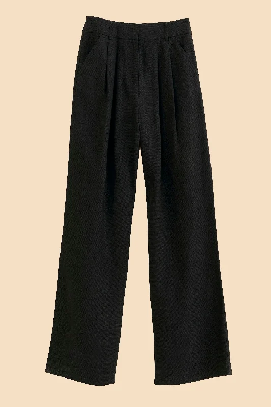 Black Low Waisted Pants