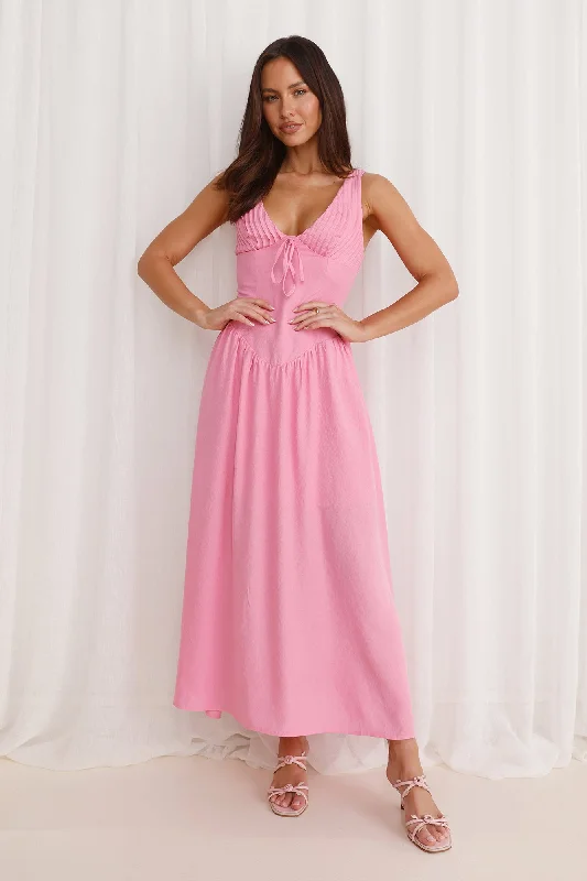 Breeze Belle Maxi Dress Pink