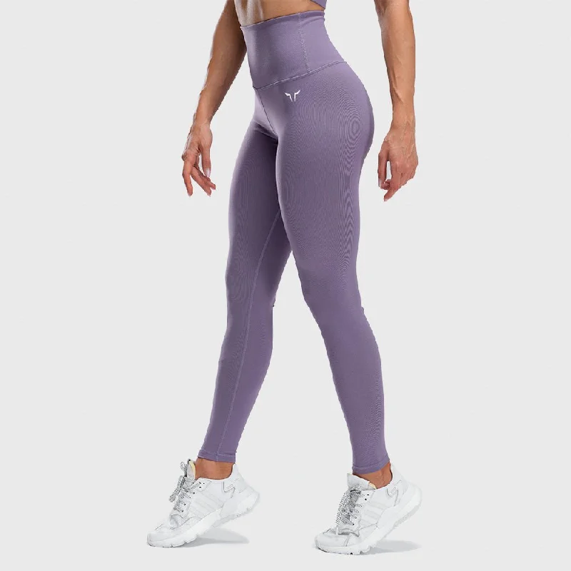 Hera High-Waisted Leggings - Purple