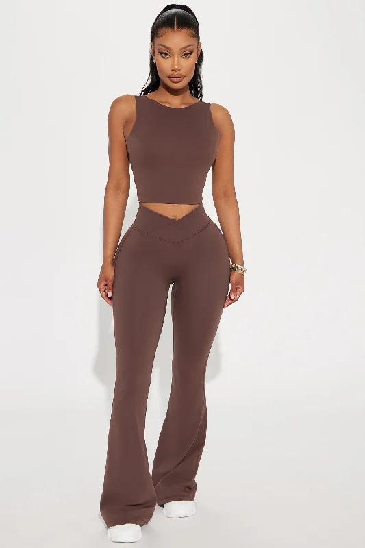 Soft Era Active Top - Chocolate