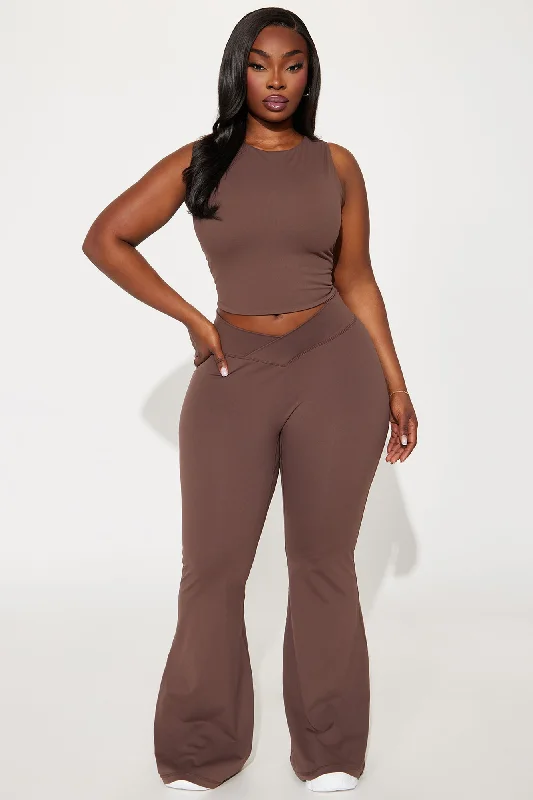 Soft Era Active Top - Chocolate