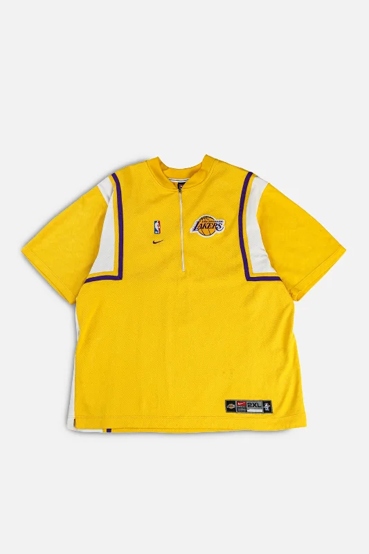 Vintage LA Lakers NBA Warmup Tee - XXL