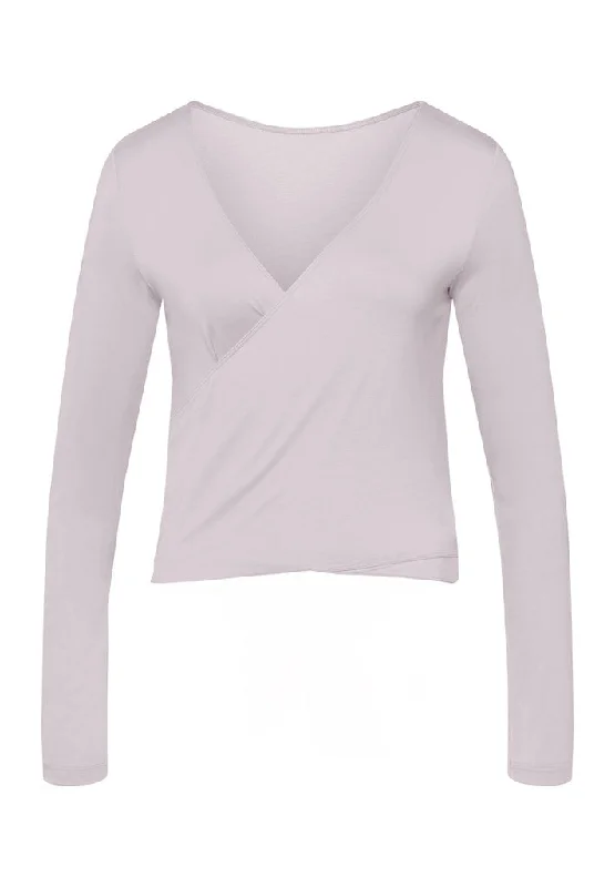 Yoga - Long Sleeved Wrap Top