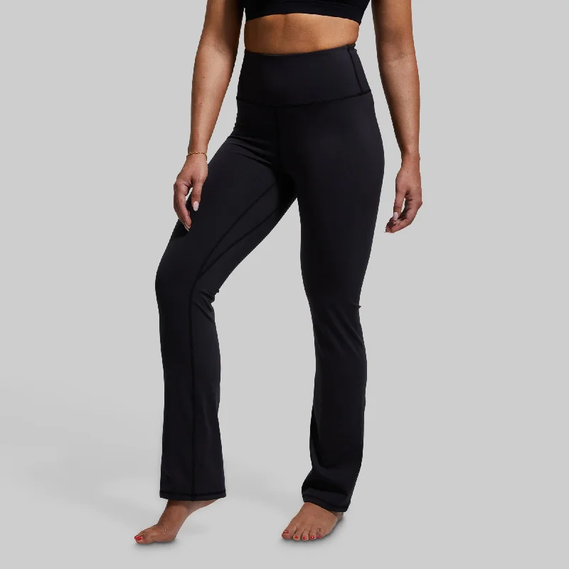 Yoga Pant Straight Leg (Black)