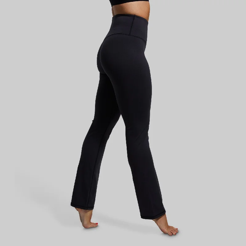 Yoga Pant Straight Leg (Black)