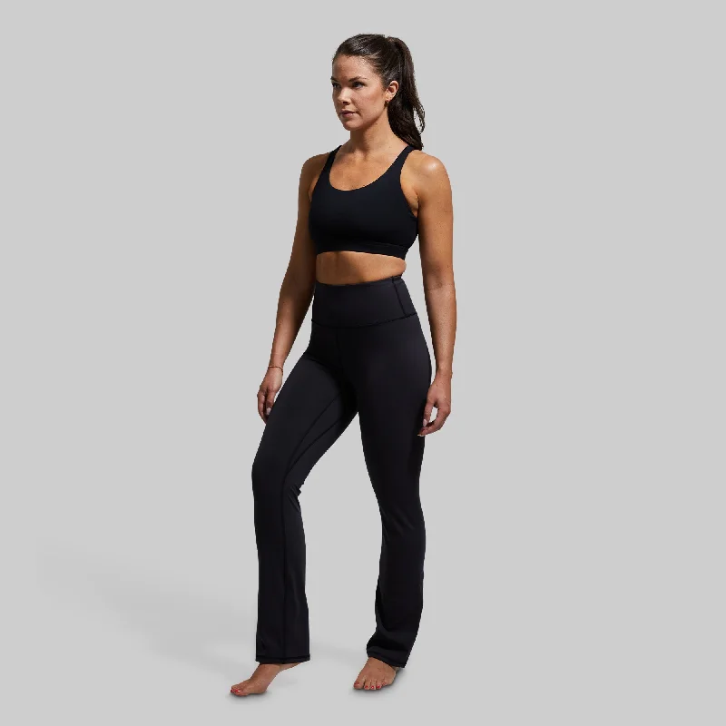 Yoga Pant Straight Leg (Black)