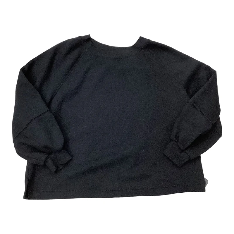 Athletic Sweatshirt Crewneck By Old Navy In Black, Size: 2x