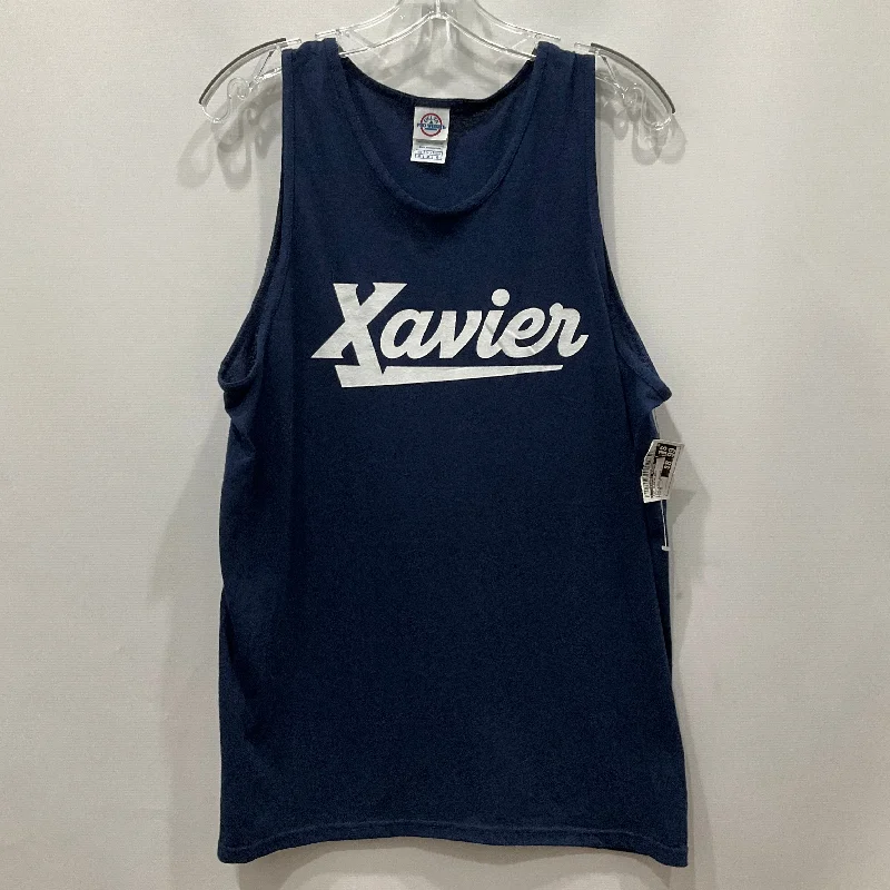 Navy Top Sleeveless Delta Pro Weight, Size M