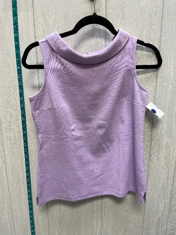 Purple Top Sleeveless Talbots, Size Xs