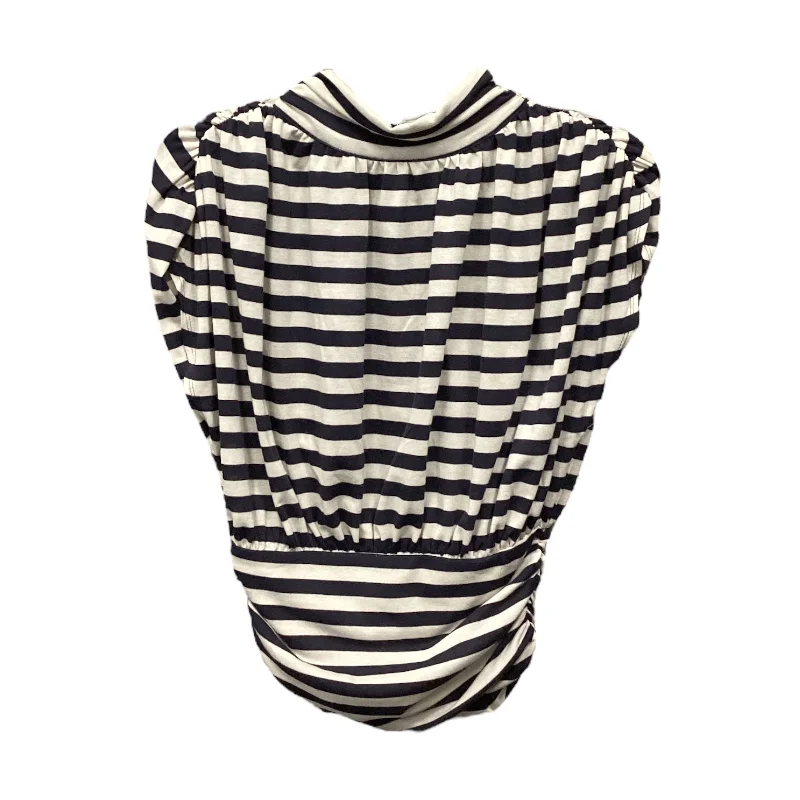 Striped Pattern Top Sleeveless Maeve, Size Xxs