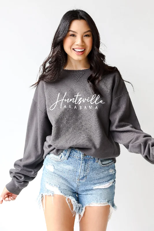 Charcoal Huntsville Alabama Sweatshirt