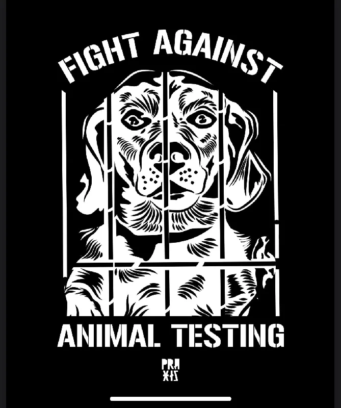 Fight Against Animal Testing Unisex Tee from Praxis